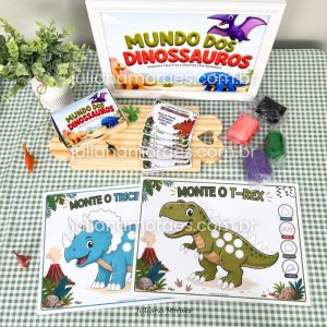 Arquivo Kit Mundo dos Dinossauros – Brincadeira Criativa com Massinha