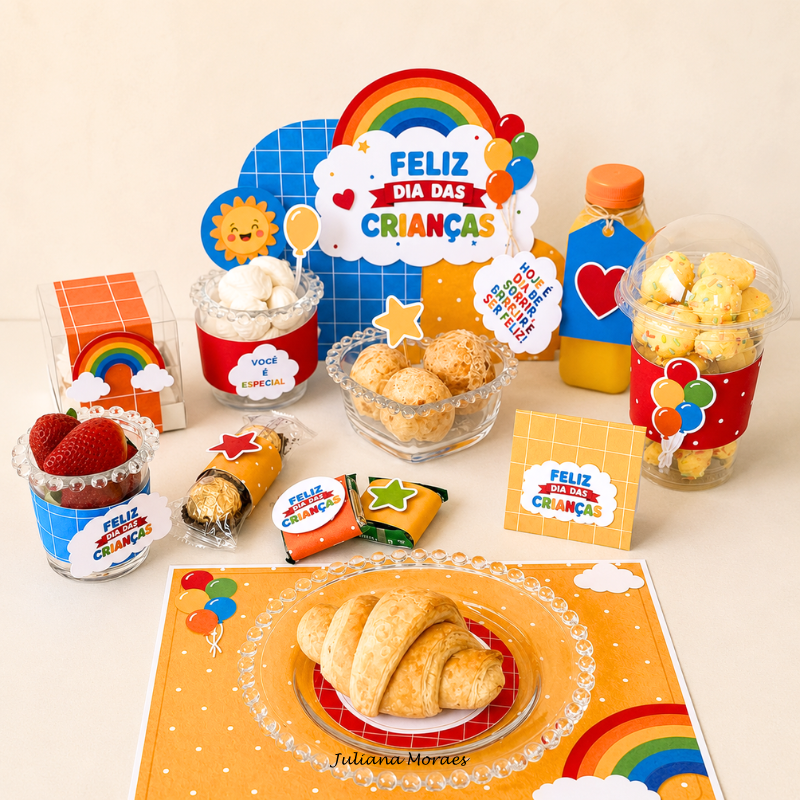 kit dia das crianças, dia das crianças, café da manhã dia das crianças, mesa posta dia das crianças, decoração dia das crianças, kit digital dia das crianças, PDF dia das crianças, recurso para imprimir, atividades para crianças, crianças sem telas, tempo de qualidade com filhos, memória afetiva, maternidade intencional, momentos em família, surpresa dia das crianças, bandeja café da manhã infantil, mesa posta infantil, decoração infantil para imprimir, ideias para mães, infância, filhos, criatividade infantil