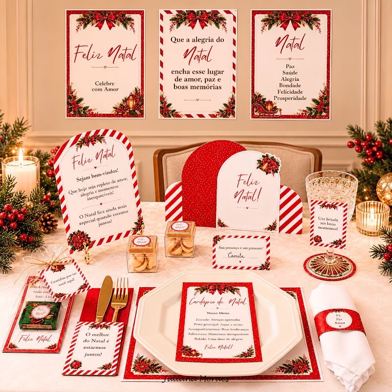 mesa posta de natal, decoração de natal, kit natal para imprimir, mesa posta natalina, mesa de natal decorada, decoração de mesa de natal, kit mesa posta natal, decoração natalina, bandeja de natal, bandeja natalina decorada, natal 2026, ideias para mesa de natal, mesa posta para ceia de natal, decoração de natal para imprimir, kit natal pdf, lembrancinhas de natal, decoração natalina DIY, juliana moraes